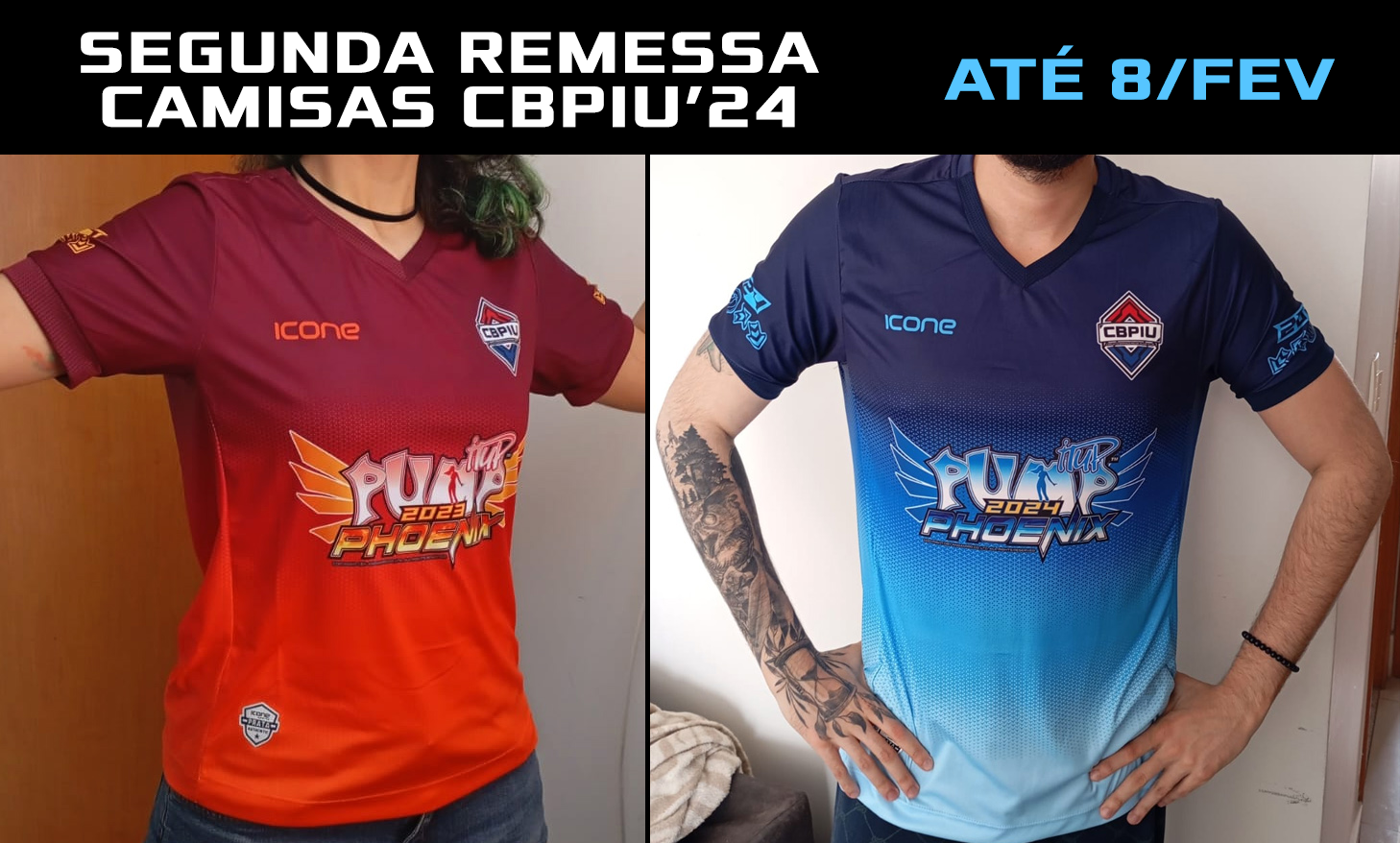 Read more about the article Segunda remessa camisas CBPIU 2024