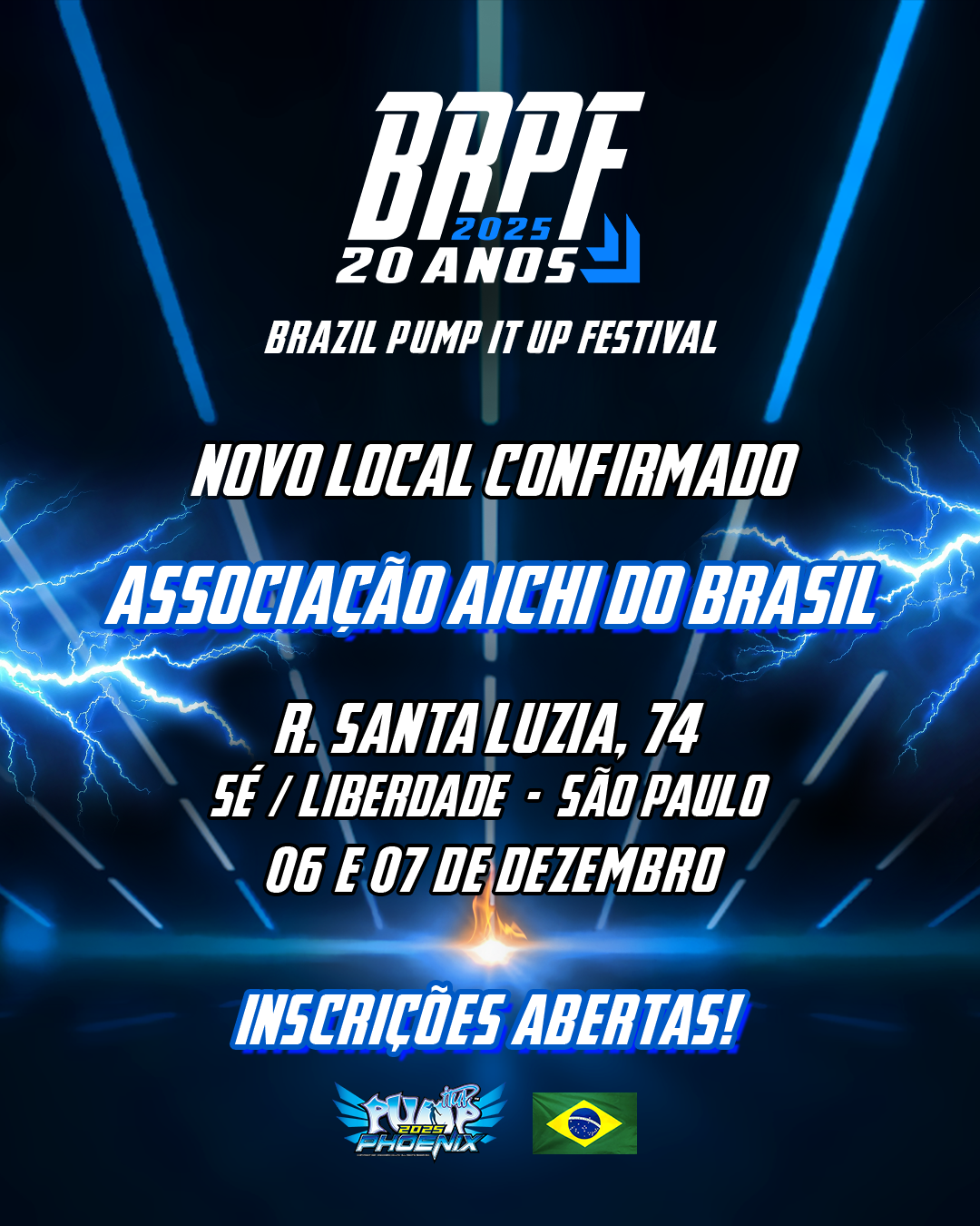 You are currently viewing Novo local do BRPF: Associação Aichi do Brasil